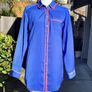 Satin Juicy Couture Pajama Blouse